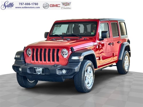 2018 Jeep Wrangler Unlimited Sport S 4x4