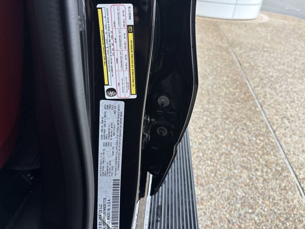 2022 RAM 1500 TRX Crew Cab 4x4 5'7" Box