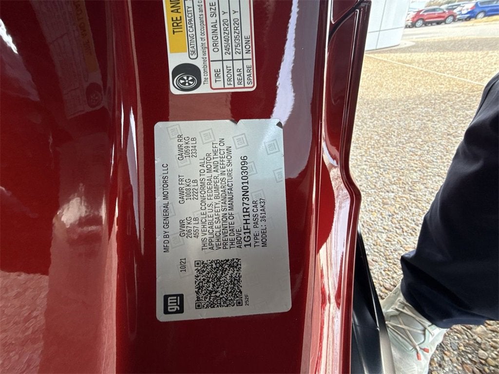 2022 Chevrolet Camaro 2SS