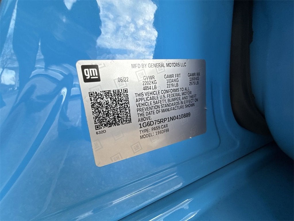 2022 Cadillac CT4-V V-Series Blackwing