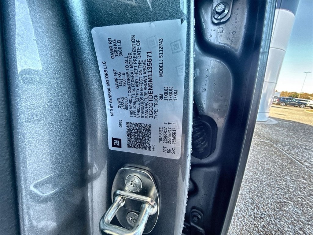 2021 Chevrolet Colorado Z71