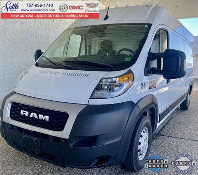 2022 RAM ProMaster 2500 Cargo Van High Roof 159" WB