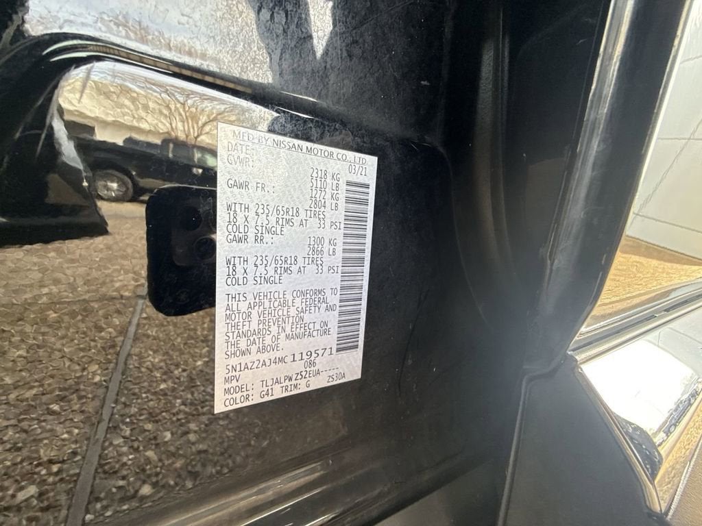 2021 Nissan Murano S FWD