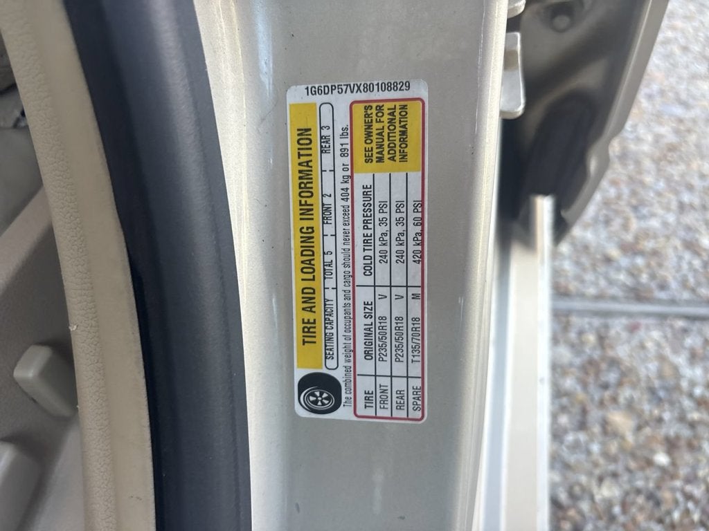 2008 Cadillac CTS RWD w/1SB