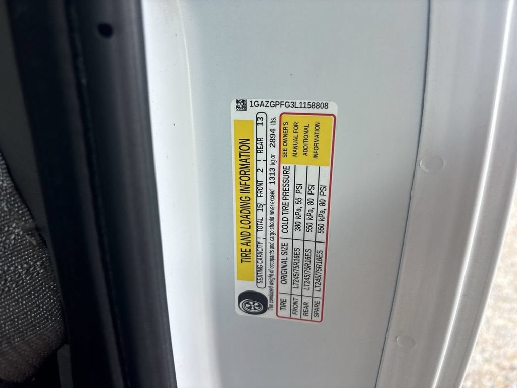 2020 Chevrolet Express Passenger 3500 LT