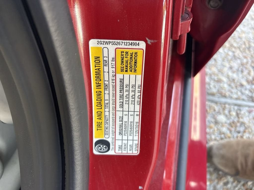 2007 Pontiac Grand Prix Base