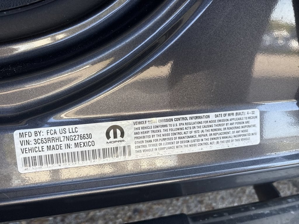 2022 RAM 3500 Big Horn Crew Cab 4x4 8' Box